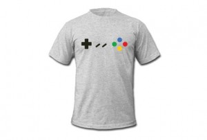 nintendo snes famicom gaming controller tshirts and apparel